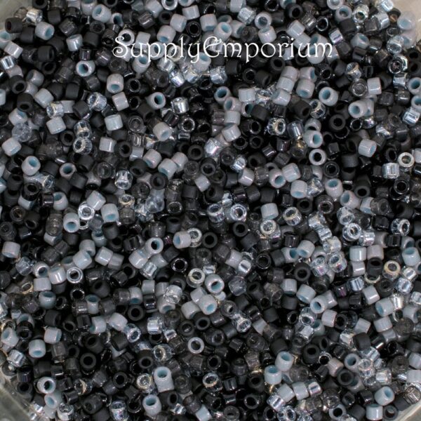 Delica Bead Mix, Exclusive Peppered 11/0 Delica Mix 11, 5 Grams - Image 2