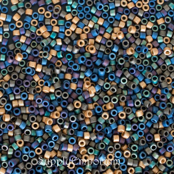 Delica Bead Mix, Exclusive Seaside Sunset Miyuki 11/0 Delica Mix 5, 5 Grams - Image 2