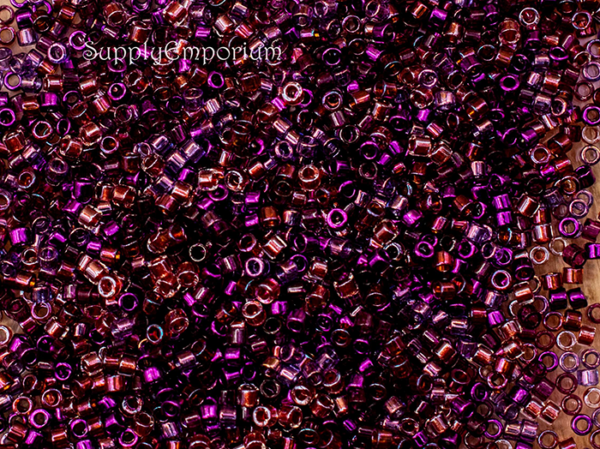 Delica Bead Mix, Exclusive 11/0 Delica Mix 74 Wine Me, 5 Grams - Image 2
