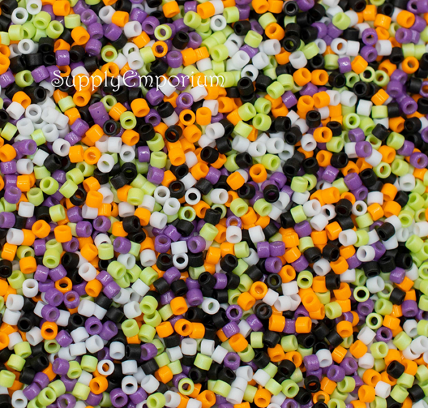 Delica Bead Mix, Exclusive 11/0 Delica Mix 75 Spooked, 5 Grams