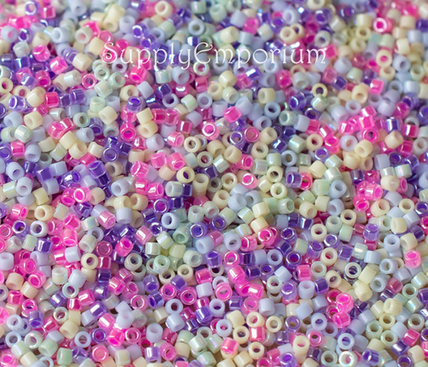 Delica Bead Mix, Exclusive 11/0 Delica Mix 80 Spring, 5 Grams - Image 2