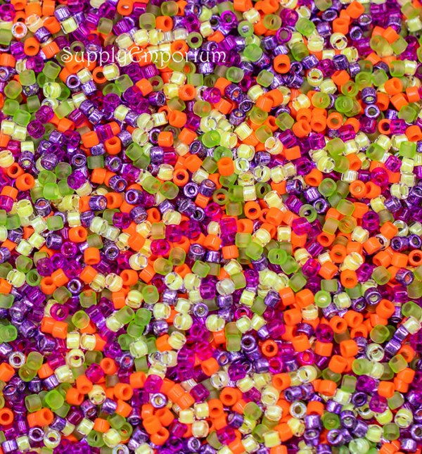 Delica Bead Mix, Exclusive 11/0 Delica Mix 84 Pizzazz, 5 Grams - Image 2