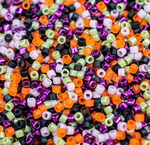 Delica Bead Mix, Exclusive 11/0 Delica Mix 89 Best Witches, 5 Grams