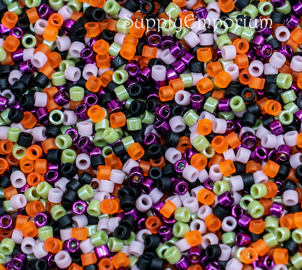 Delica Bead Mix, Exclusive 11/0 Delica Mix 89 Best Witches, 5 Grams - Image 3