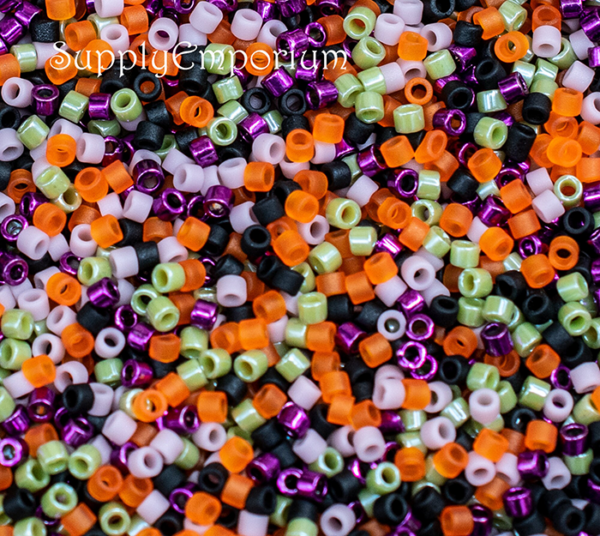 Delica Bead Mix, Exclusive 11/0 Delica Mix 89 Best Witches, 5 Grams - Image 2