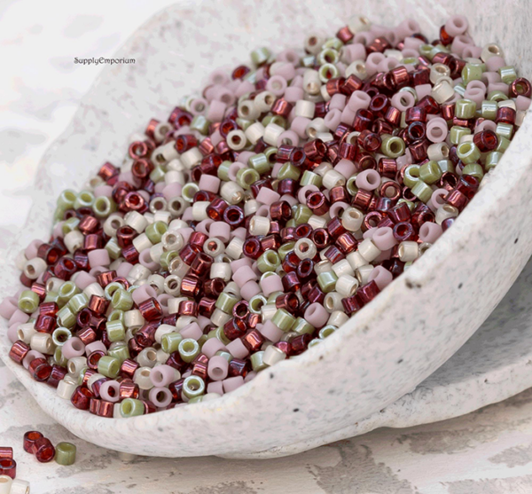 Delica Bead Mix, Exclusive 11/0 Delica Mix 95 Vineyard, 5 Grams - Image 2