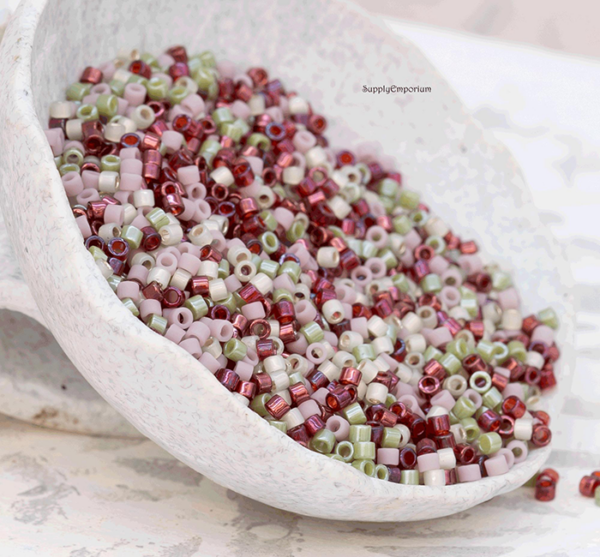 Delica Bead Mix, Exclusive 11/0 Delica Mix 95 Vineyard, 5 Grams