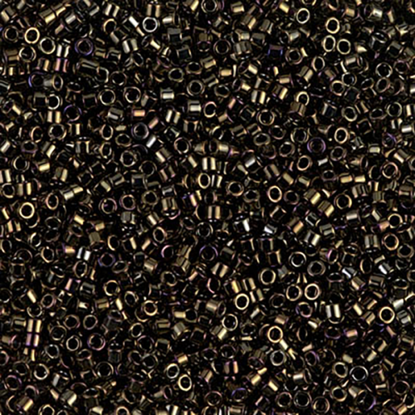 DB7 Metallic Brown Iris Delica 11/0 - Quantity: 5 grams