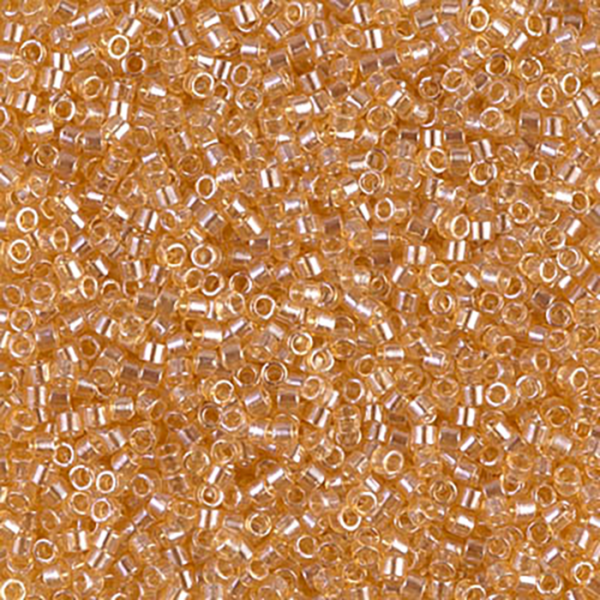 DB99 Transparent Light Topaz Luster 11/0 - Quantity: 5 grams