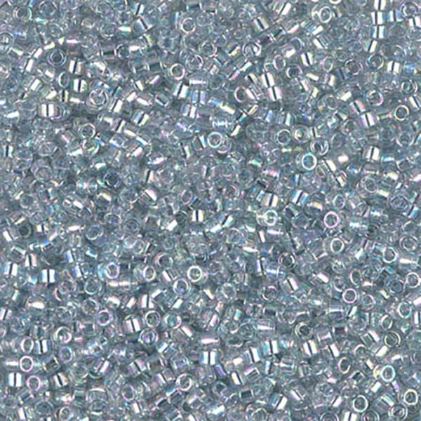 DB110 Transparent Marine Blue Gold 11/0 - Quantity: 5 grams