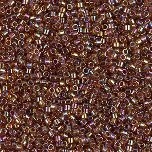 DB170 Transparent Topaz AB 11/0 - Quantity: 5 grams