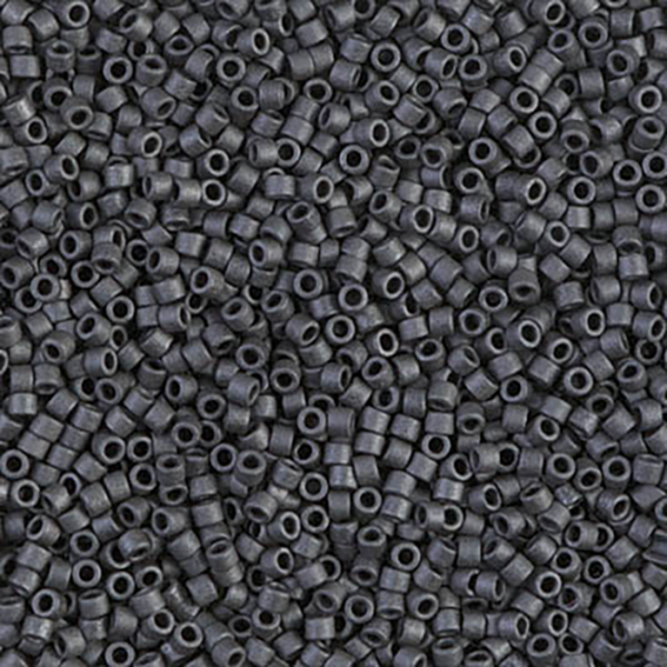 DB306 Matte Metallic Slate 11/0 - Quantity: 5 grams