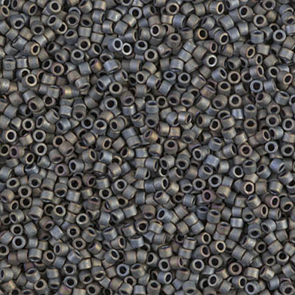 DB307 Matte Metallic Silver Gray 11/0 - Quantity: 5 grams