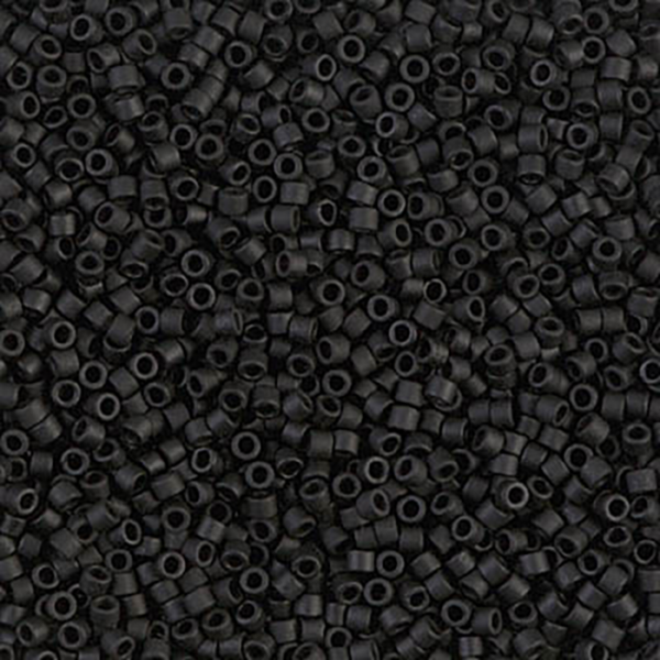 DB310 Matte Black 11/0 - Quantity: 5 grams