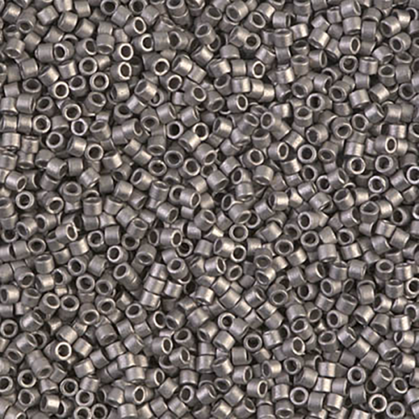 DB321 Matte Metallic Silver 11/0 - Quantity: 5 grams