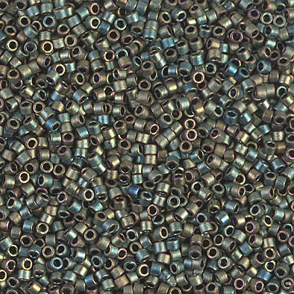 DB324 Matte Metallic Patina Iris 11/0 - Quantity: 5 grams