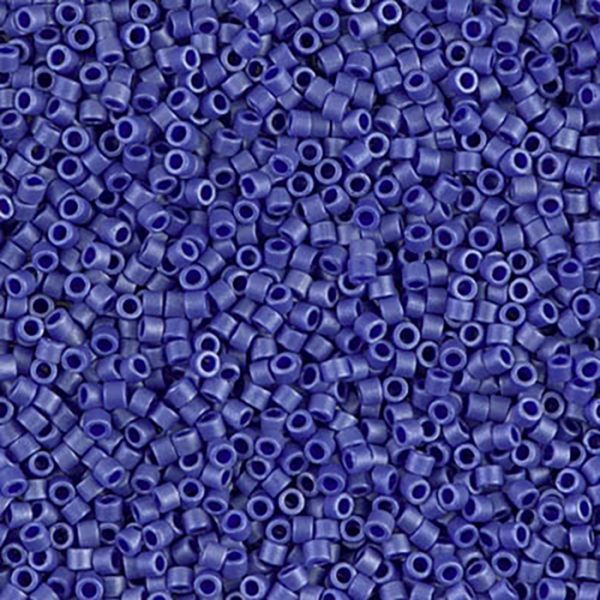 DB361 Matte Opaque Cobalt Luster 11/0 - Quantity: 5 grams