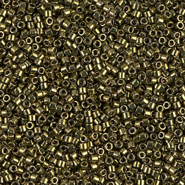 DB456 Galvanized Olive Delica 11/0 - Quantity: 5 grams