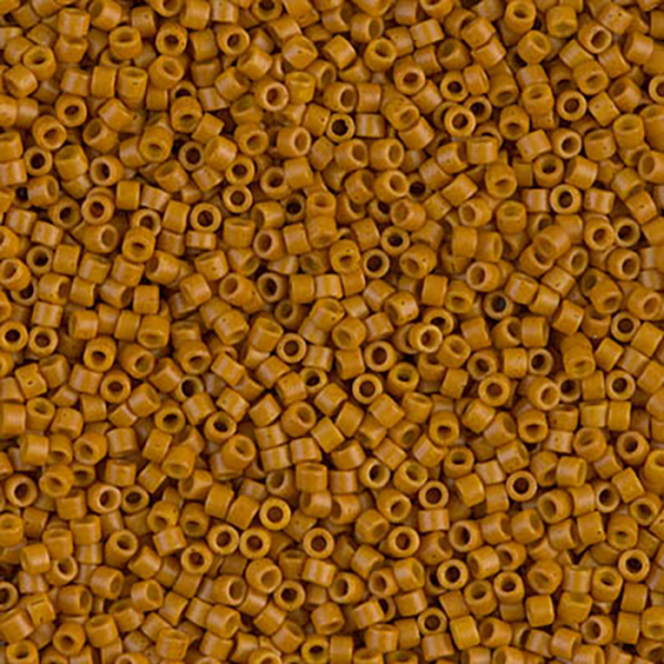DB653 Dyed Opaque Pumpkin 11/0 - Quantity: 5 grams