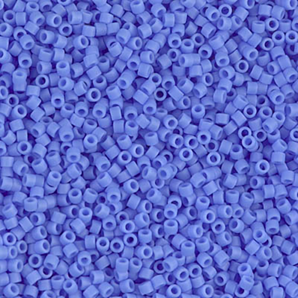 DB760 Matte Opaque Periwinkle Delica 11/0 - Quantity: 5 grams