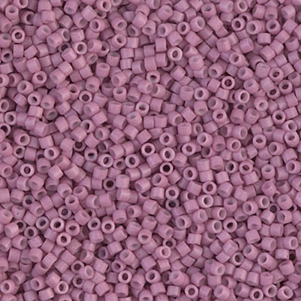 DB800 Dyed Semi Frosted Opaque Antique Rose Delica 11/0 - Quantity: 5 grams