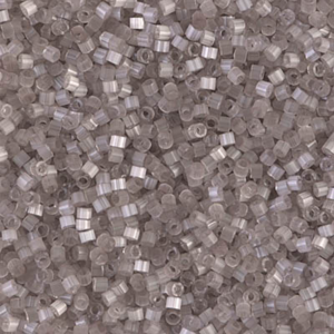 DB827 Tan Silk Satin 11/0 Miyuki Delica beads soft tan satin cylinder seed beads 5 grams