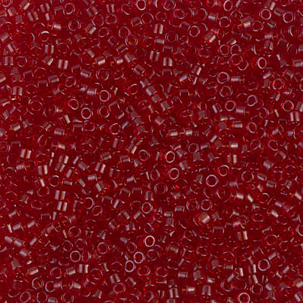 DB1102 Transparent Dark Cranberry Delica 11/0 - Quantity: 5 grams
