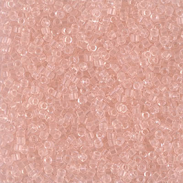 DB1103 Transparent Pink Mist Delica 11/0 - Quantity: 5 grams