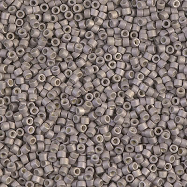 DB1168 Galvanized Matte Light Smoky Amethyst Delica 11/0 - Quantity: 5 grams