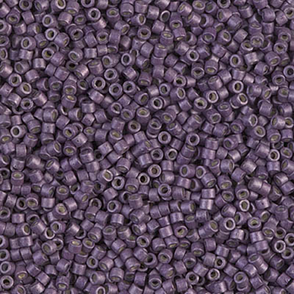DB1174 Galvanized Matte Eggplant Delica 11/0 - Quantity: 5 grams