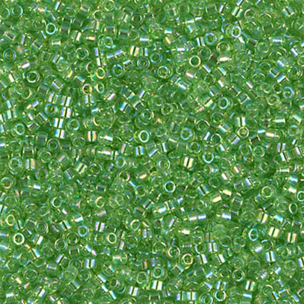 DB1246 Transparent Lime AB Delica 11/0 - Quantity: 5 grams