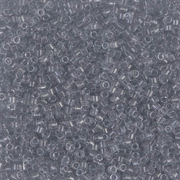 DB1406 Transparent Pale Gray Delica 11/0 - Quantity: 5 grams