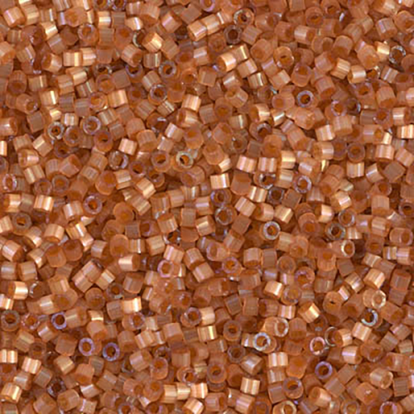 DB1804 Dyed Topaz Silk Satin Delica 11/0 - Quantity: 5 grams