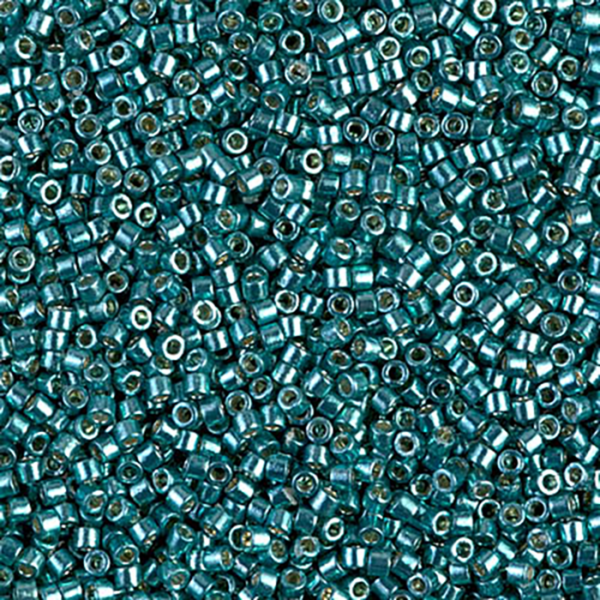 DB1847 Duracoat Galvanized Dark Sea Foam Delica 11/0 - Quantity: 5 grams