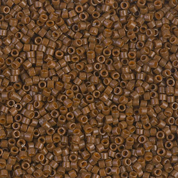 DB2142 Duracoat Opaque Cognac Delica 11/0 - Quantity: 5 grams