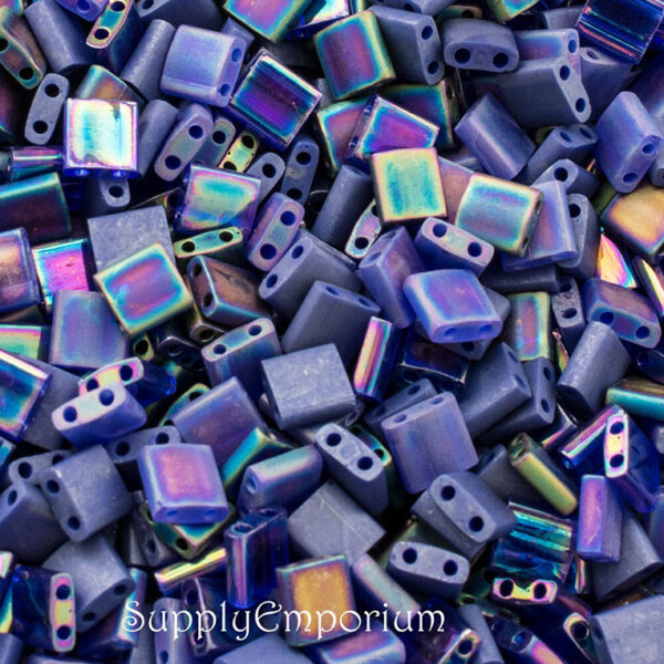 5mm Crazy For Cobalt Miyuki Tila Mix - 8 Grams - 4472R