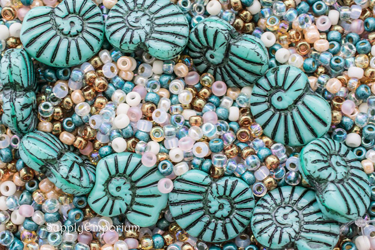 8/0 Ocean Breeze 8 Miyuki Seed Bead Mix - Quantity: 15 Grams - 4555 - Image 2