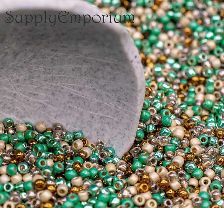 11/0 Native Slippers Toho Seed Bead Mix - Quantity: 10 grams - 4751RR - Image 3
