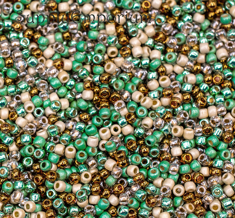 11/0 Native Slippers Toho Seed Bead Mix - Quantity: 10 grams - 4751RR - Image 2
