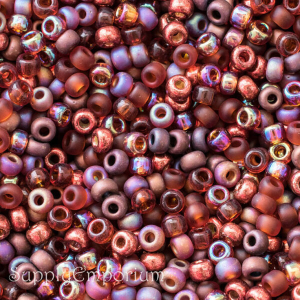 11/0 I'm Toasted 11 Miyuki Seed Bead Mix - Quantity: 10 grams - 5471 - Image 2