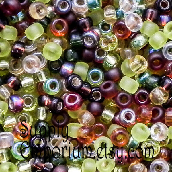 11/0 Good Earth Miyuki Seed Bead Mix - Quantity: 10  Grams - 5527