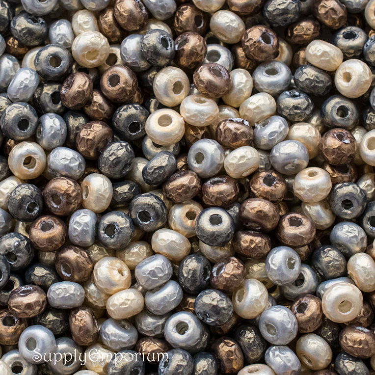 6/0 Pearls of Wisdom 6 Miyuki Seed Bead Mix - Quantity: 8 grams - 5530 - Image 5