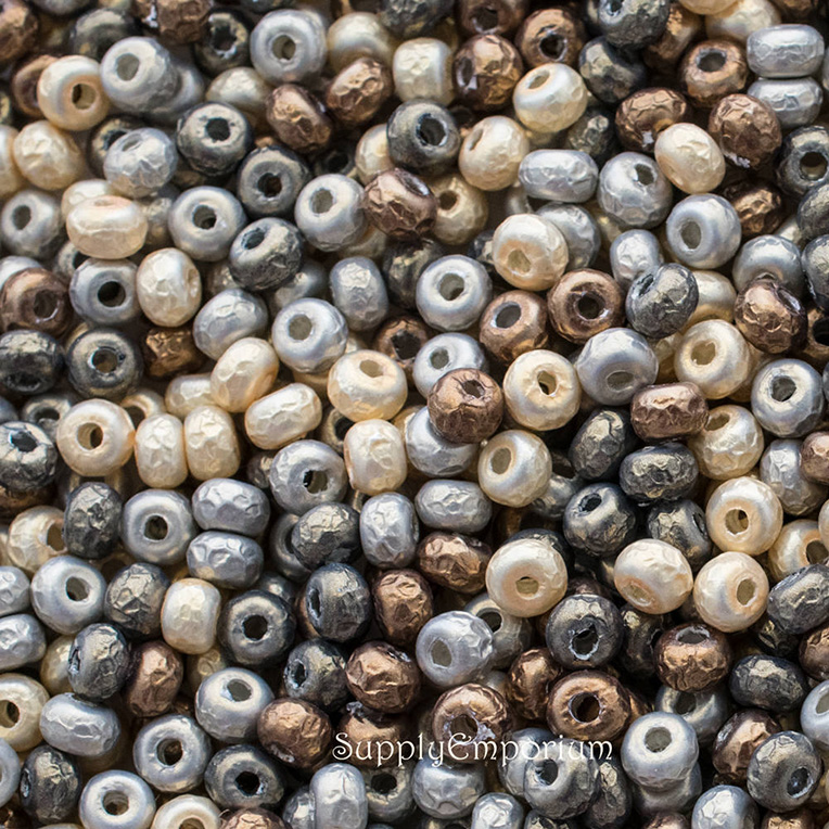 6/0 Pearls of Wisdom 6 Miyuki Seed Bead Mix - Quantity: 8 grams - 5530 - Image 4