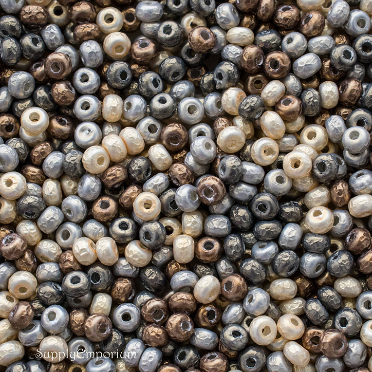 6/0 Pearls of Wisdom 6 Miyuki Seed Bead Mix - Quantity: 8 grams - 5530 - Image 3