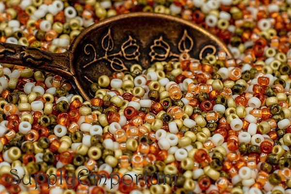 11/0 Potpourri 11 Mixed Brands Seed Bead Mix - Quantity: 10 Grams - 5673RR - Image 4