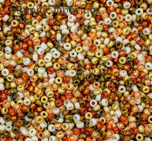 11/0 Potpourri 11 Mixed Brands Seed Bead Mix - Quantity: 10 Grams - 5673RR - Image 3
