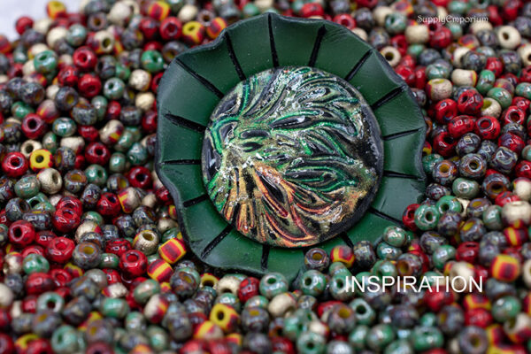 4/0 Earthy Czech Seed Bead Mix - Quantity: 10 grams - 7137 - Image 3
