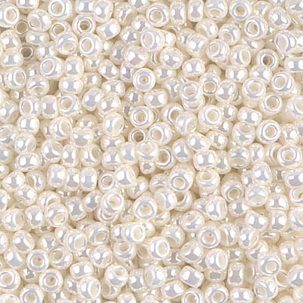 8/0 Pearl Ceylon Miyuki Seed Bead - Quantity: 15 grams - 6799RR