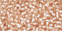 11/0 Silver Lined Rosaline Toho Seed Bead - Quantity: 10 grams - 3562RR