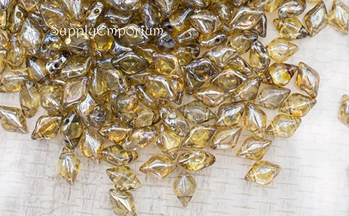 8x5mm Trans Rembrandt Czech GemDuo - 70 pieces - 1566R